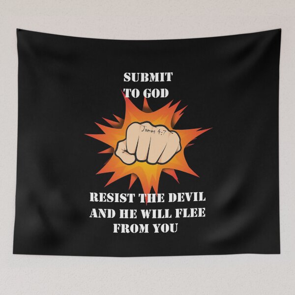 Item preview, Submit yourself to God, resist the devil designed and sold by Warih.