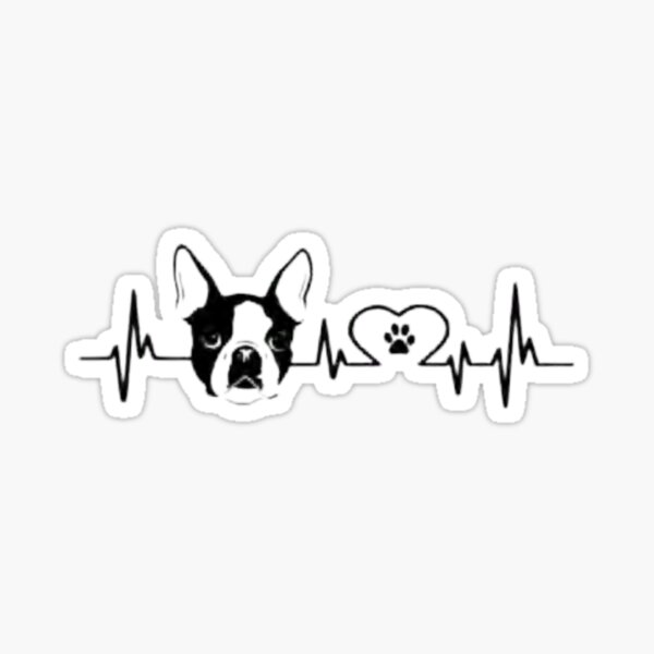 LABRADOR chiens autocollant du rythme cardiaque Voiture Sticker Heart Beat Dog Tatouage JDM OEM