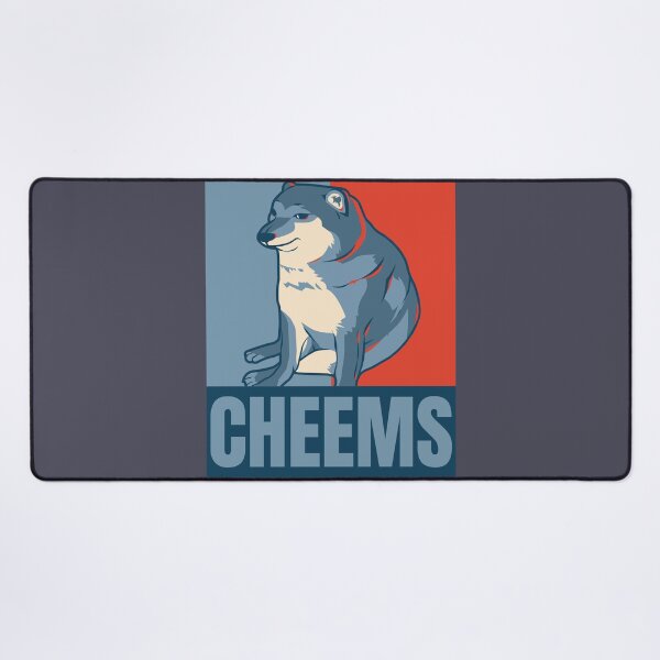 Item preview, Cheems Political Poster Style Dog Meme designed and sold by LoveofDog.