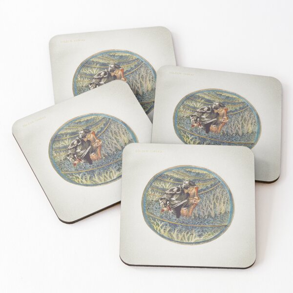 Item preview, Golden Thread Sir Edward Burne Jones painting designed and sold by UsedToBeStatue.
