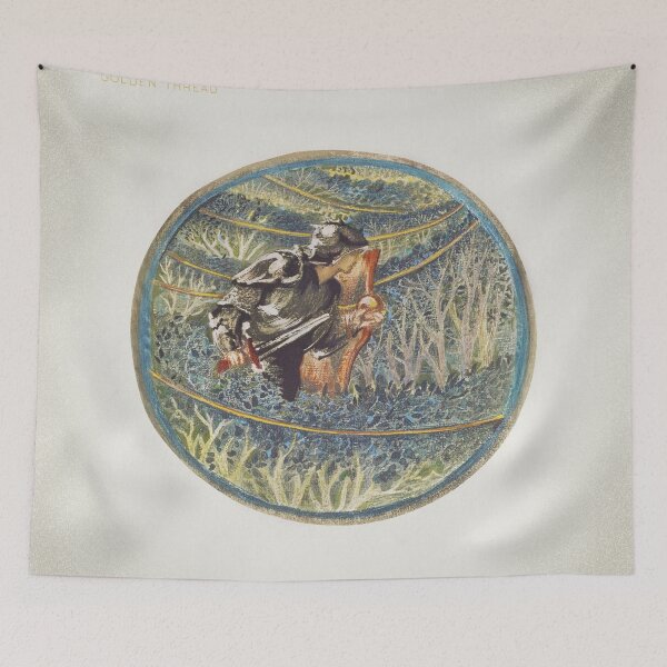 Item preview, Golden Thread Sir Edward Burne Jones painting designed and sold by UsedToBeStatue.