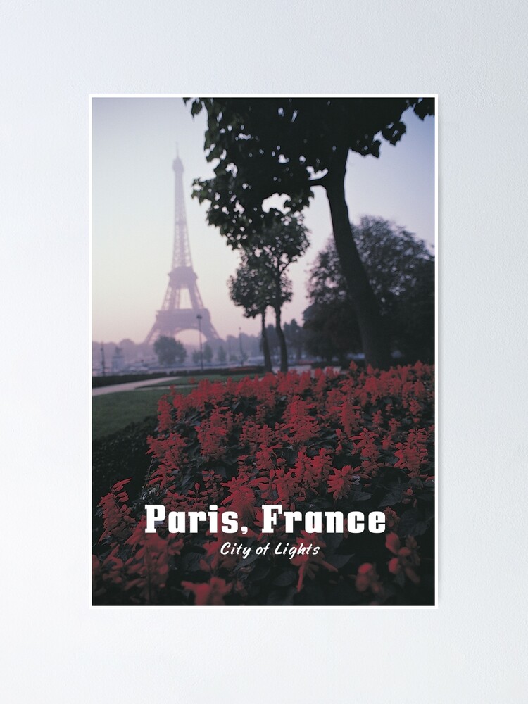 Alternate view of PARIS, FRANCE: City of Light Poster