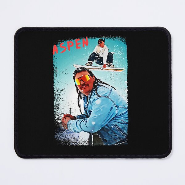 Item preview, Aspen snowboard Mullet denim retro vintage skiing 80's designed and sold by Captain-Jackson.