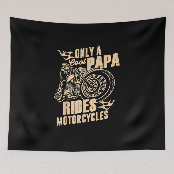 Item preview, Only Cool Papa Rides Motorcycles designed and sold by vuhungbnz.