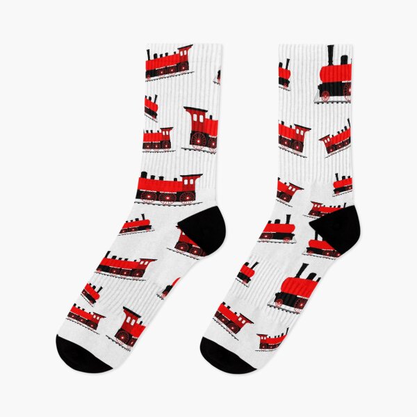 Item preview, Red Steam Train Pattern  designed and sold by idovedesign.