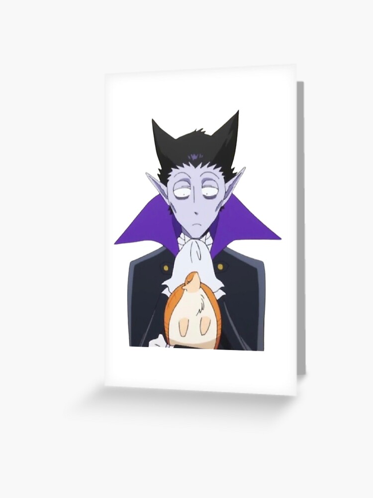 The Vampire Dies in No Time / Kyuuketsuki Sugu Shinu | Greeting Card