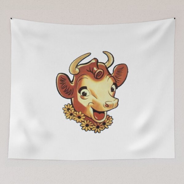 Item preview, Retro Vintage Elsie the Cow designed and sold by K1Store.