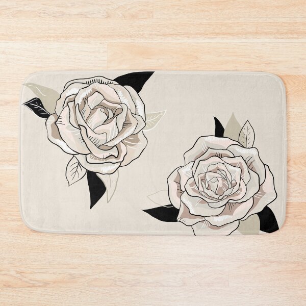 Item preview, beige roses designed and sold by MartaOlgaKlara.
