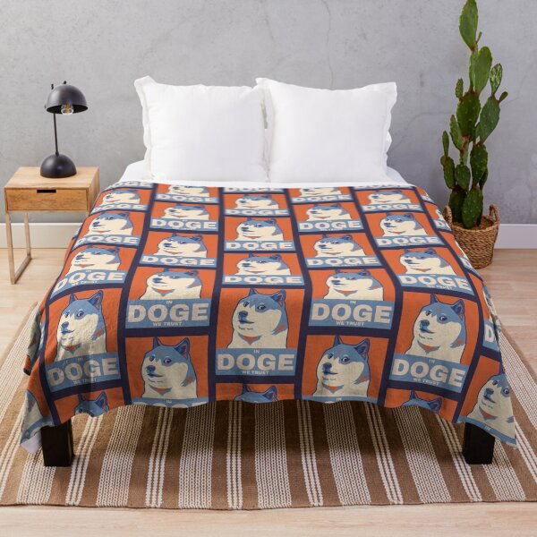 Item preview, In Doge We Trust Political Poster Dog designed and sold by LoveofDog.