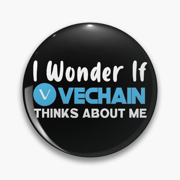 Item preview, I Wonder If VeChain Thinks About Me designed and sold by MoohAs.