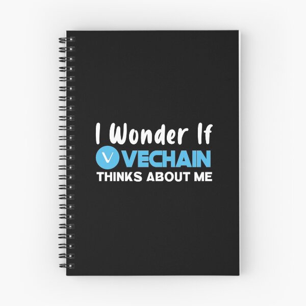 Item preview, I Wonder If VeChain Thinks About Me designed and sold by MoohAs.