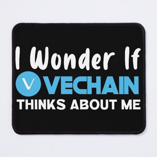 Item preview, I Wonder If VeChain Thinks About Me designed and sold by MoohAs.