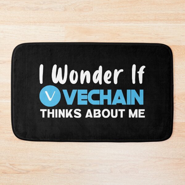 Item preview, I Wonder If VeChain Thinks About Me designed and sold by MoohAs.