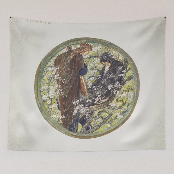 Item preview, Witch’s Tree Sir Edward Burne Jones painting designed and sold by UsedToBeStatue.