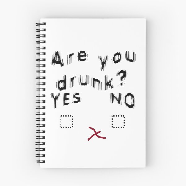 Item preview, Blurred Vision Are You Drunk Sobriety Test For Partygoers Black Text designed and sold by taiche.
