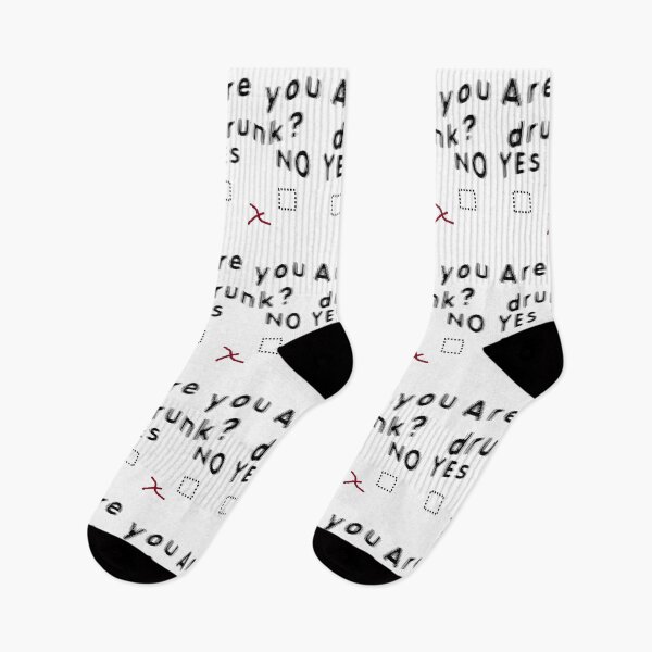 Item preview, Blurred Vision Are You Drunk Sobriety Test For Partygoers Black Text designed and sold by taiche.