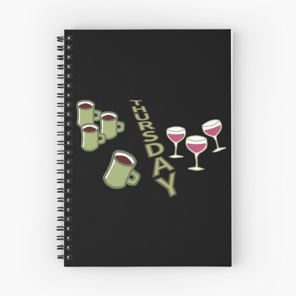 Item preview, Thursday Coffee Mugs and Wine Glasses designed and sold by CarlottaLai.