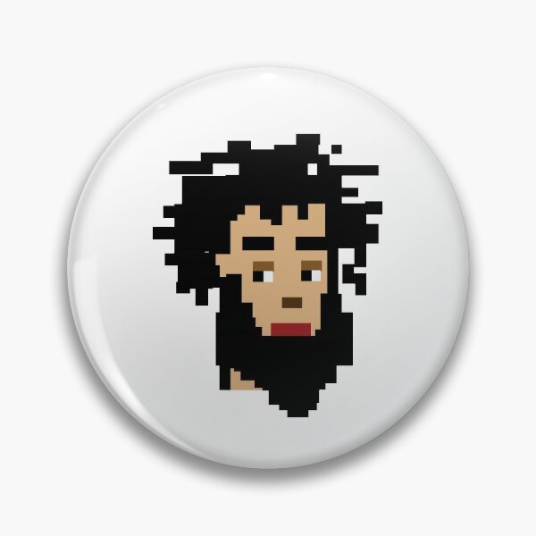 Item preview, Cryptopunk NFT blockchain, non fungible. Pixel art character designed and sold by Galena Georgieva.