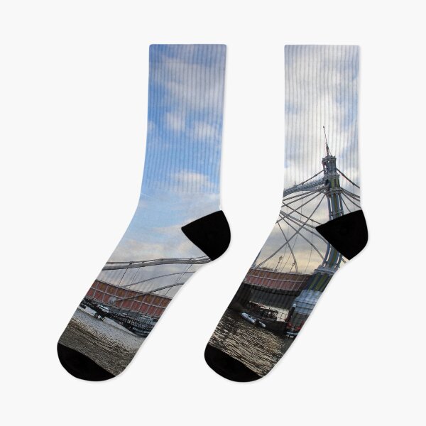 Item preview, Albert Bridge River Thames London designed and sold by AndyEvansPhotos.