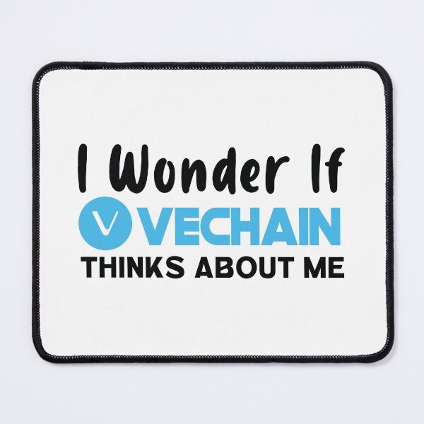 Item preview, I Wonder If VeChain Thinks About Me designed and sold by MoohAs.