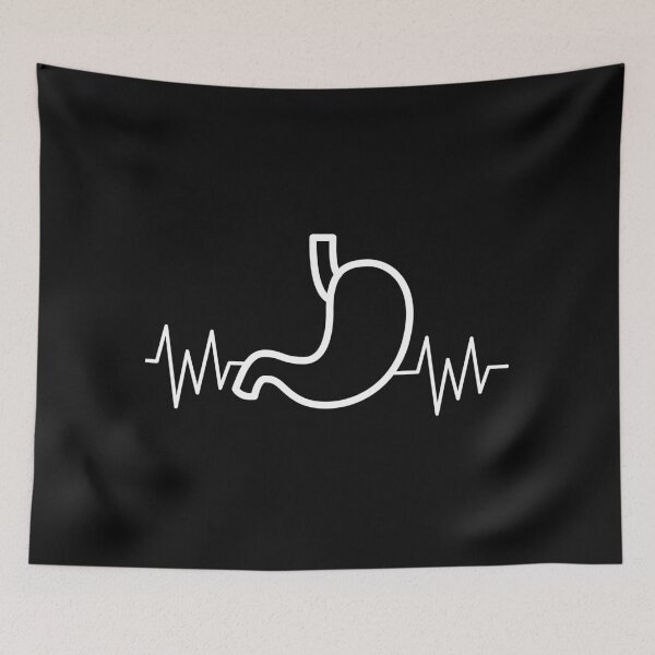 Item preview, Tummy Stomach Heartbeat- Funny Simple unique designed and sold by MAEffects.