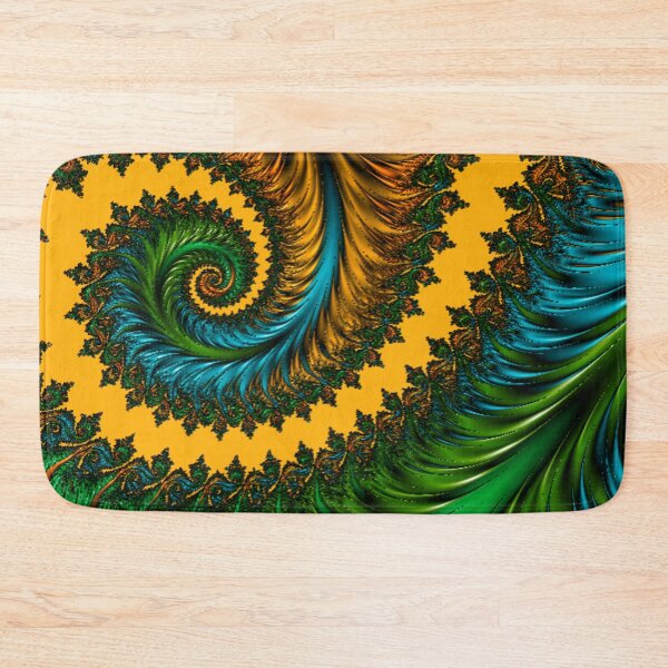 Item preview, Yellow and green Fractals  designed and sold by shantilovesart.