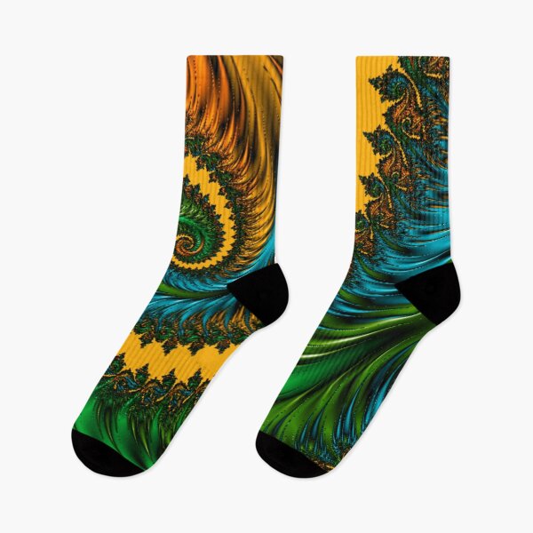 Item preview, Yellow and green Fractals  designed and sold by shantilovesart.