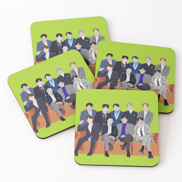 Item preview, SJ Suju Suit OT 9 Super Junior Green #A7D129 designed and sold by mysakura.
