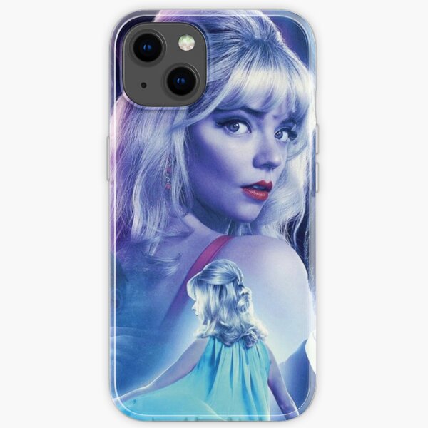 Last Night In Soho - All Characters (Red, Blue & Purple Lights) iPhone Soft Case