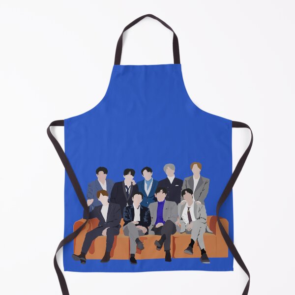 Item preview, Suju Suit OT 9 Super Junior Sapphire Blue #2554C7 designed and sold by mysakura.
