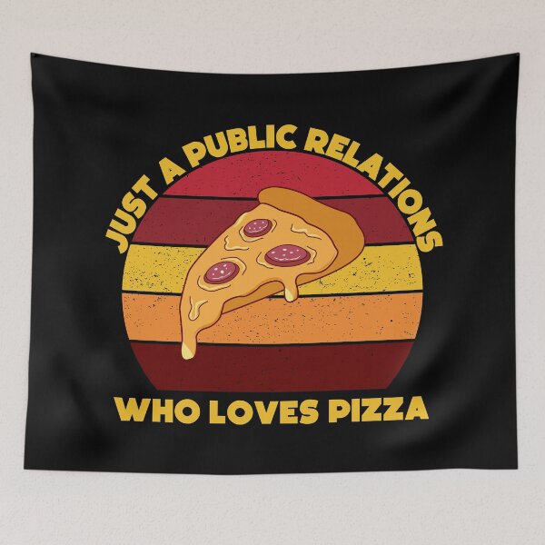 Item preview, Just a public relations who loves pizza, funny pizza lover public relations job title, manager , specialist , officer designed and sold by SGS-.