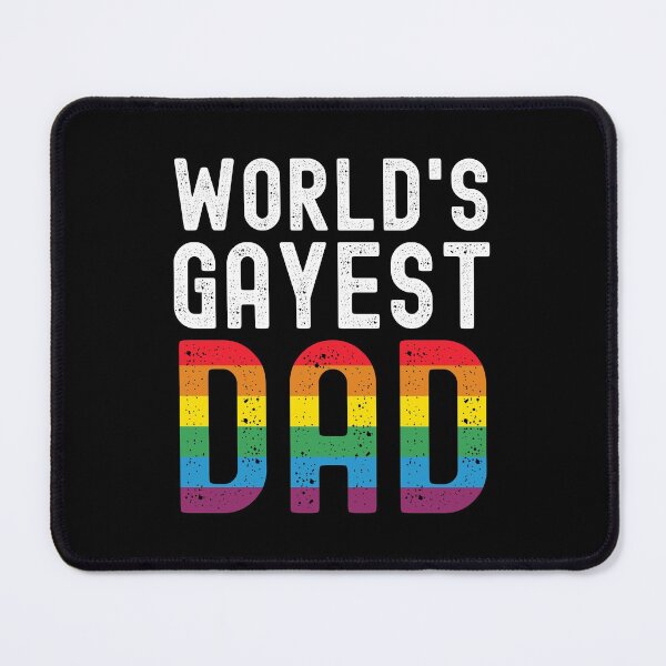 Item preview, World's Gayest Dad designed and sold by DAFIN.
