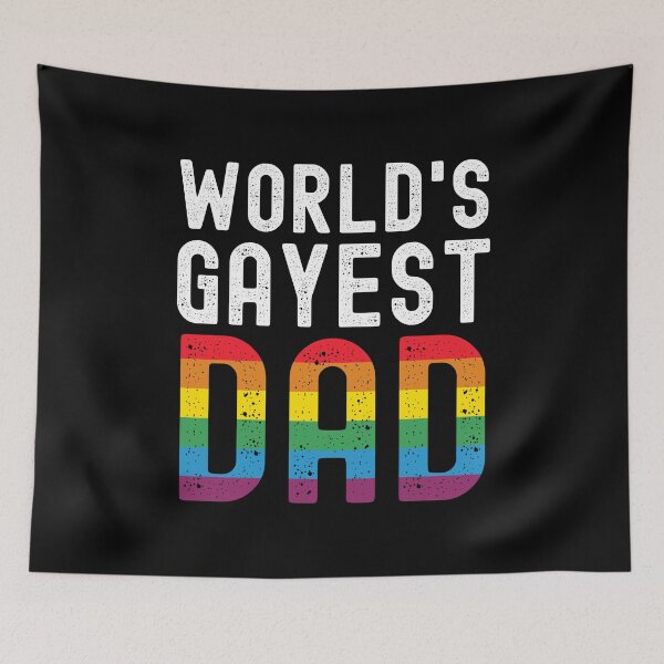 Item preview, World's Gayest Dad designed and sold by DAFIN.