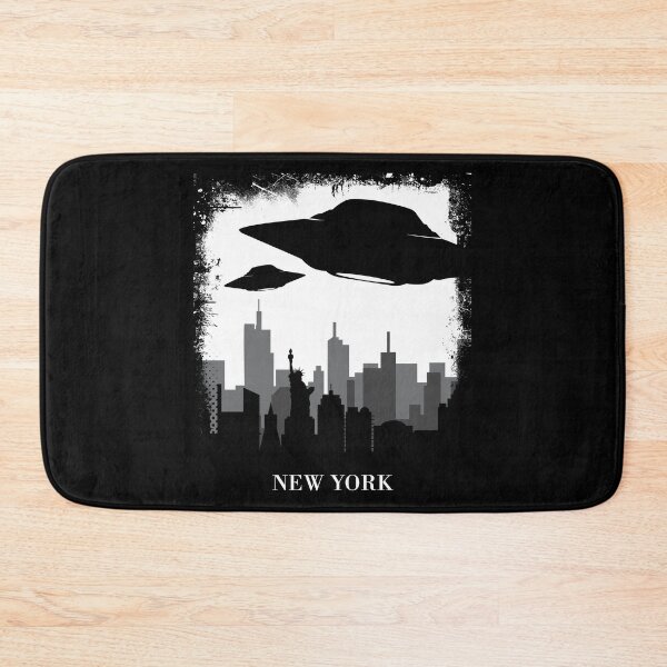 Item preview, Alien Abduction - UFO New York City Gift design designed and sold by theodoros20.
