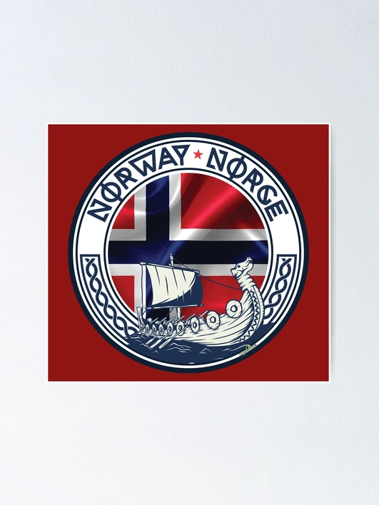 Norvège Norvégien Shield Norge 100 Mm (10,2 Cm) Bumper Sticker En