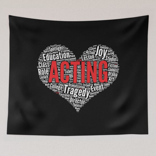 Item preview, Acting Heart Actress Actor gráfico designed and sold by theodoros20.