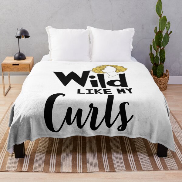 Item preview, Wild Like My Curls designed and sold by Bendthetrend.