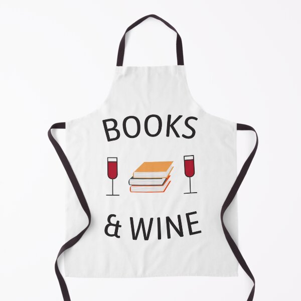 Item preview, Books and Wine designed and sold by TastefulTees.