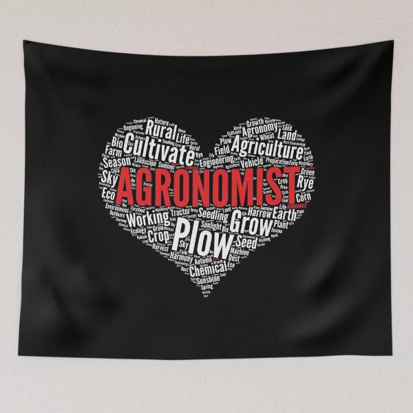 Item preview, Agronomist Heart Shape Word Cloud Design Agronomy design designed and sold by theodoros20.
