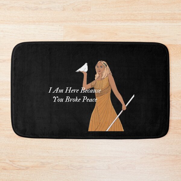 Item preview, I Am Here Because You Broke Something - greek goddes - goddes of peace designed and sold by UnseenCreations.