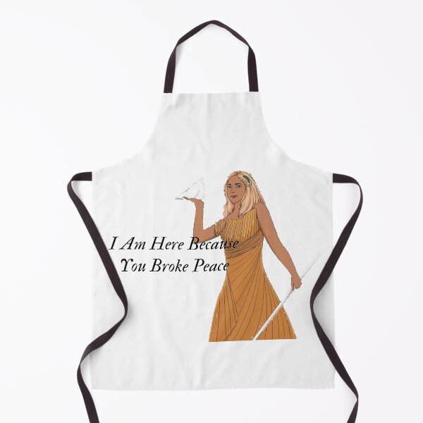 Item preview, I Am Here Because You Broke Something - greek goddes - goddes of peace text design designed and sold by UnseenCreations.