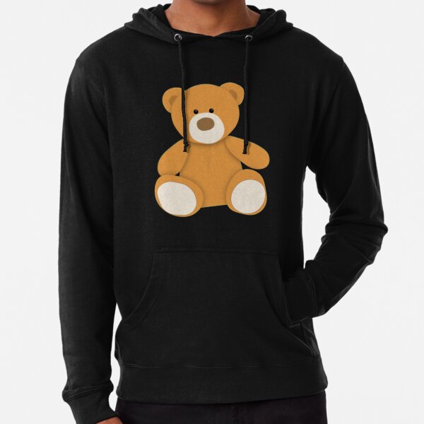 Teddy bear graphic online hoodie