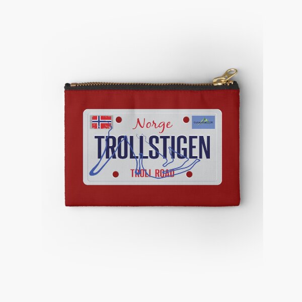 Item preview, Trollstigen The Troll Road Norway T-Shirt Sticker 02 designed and sold by OuterShellUK.