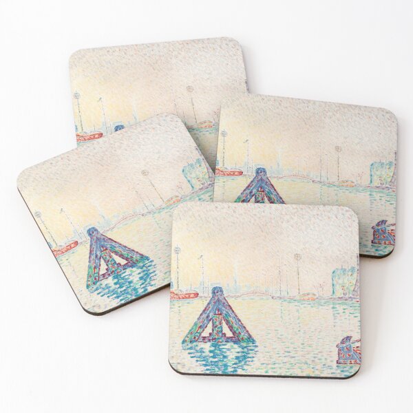 Item preview, In Holland–The Buoy (1896) by Paul Signac designed and sold by Designedbysm.