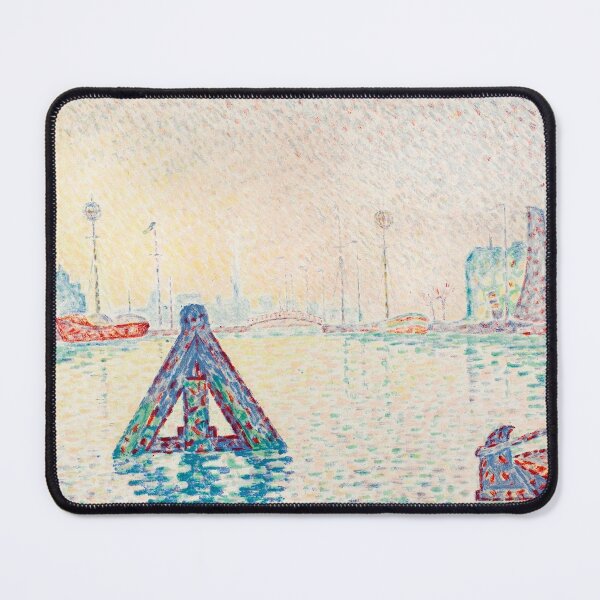 Item preview, In Holland–The Buoy (1896) by Paul Signac designed and sold by Designedbysm.