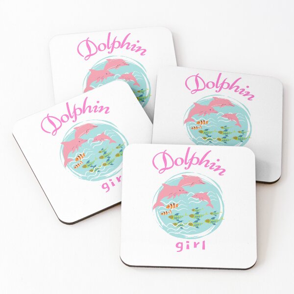 Item preview, Pink Dolphin girl designed and sold by BronikowskiART.