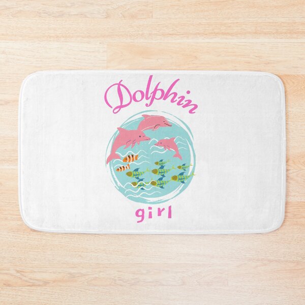 Item preview, Pink Dolphin girl designed and sold by BronikowskiART.