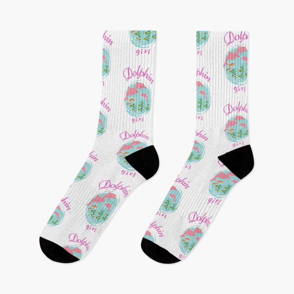 Item preview, Pink Dolphin girl designed and sold by BronikowskiART.