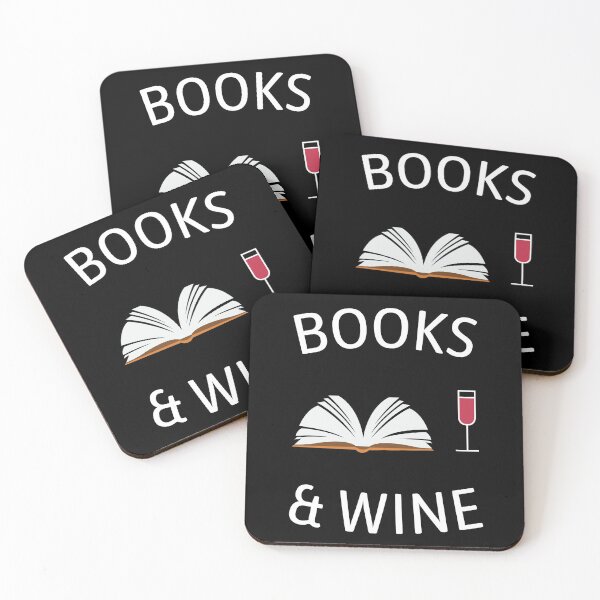 Item preview, Books and Wine Reading Readers Teacher designed and sold by TastefulTees.