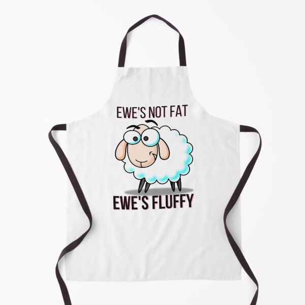 Item preview, Ewe's not fat ewe's fluffy designed and sold by pnkpopcorn.